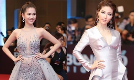 Dàn sao chưng diện trên thảm đỏ 'Đêm hội chân dài 10'