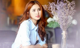 Nữ diễn viên Biệt thự Pensée và chồng cũ vẫn giữ mối quan hệ tri kỷ sau ly hôn. Ảnh: LV Phan.