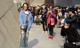 Minh Hằng “ghi điểm” ở tuần lễ thời trang Seoul