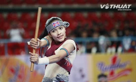 Nữ võ sĩ Campuchia đẹp hút hồn trên thảm đấu