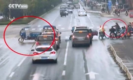 “Xe ma” gây náo loạn đường phố Trung Quốc