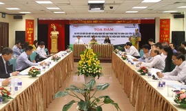 Buổi tọa đàm về vai trò cầu nối của Hiệp hội Ngân hàng Việt Nam.