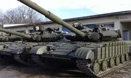 Bên trong xưởng nâng cấp xe tăng của quân đội Ukraine