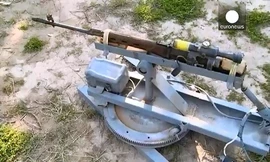 IS chế tạo được súng máy điều khiển từ xa