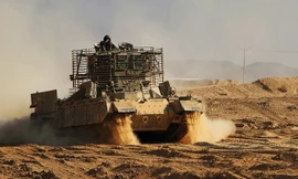 Xe thiết giáp 'chuồng chó di động' của Israel