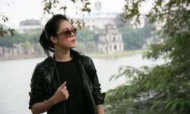 Nữ ca sĩ bồi hồi nhớ lại những ngày tháng cũ khi còn gắn bó với Hà Nội.