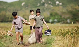 Cảnh trong phim "Tôi thấy hoa vàng trên cỏ xanh".