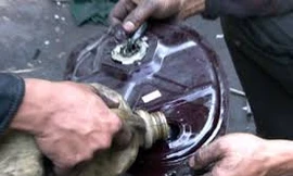 Bình xăng phát nổ kinh hoàng, một phụ nữ chết thảm