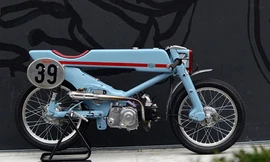Honda Super Cub độ phong cách cafe racer siêu độc