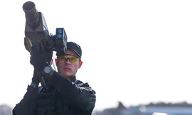 Mục kích 'tên lửa vác vai' chuyên trị máy bay không người lái