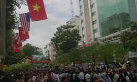 Trung tâm Hội nghị GEM Center nơi diễn ra cuộc gặp của Tổng thống Mỹ với các bạn trẻ.