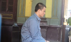 Bị cáo Lê Quốc Bảo tại tòa. Ảnh: Tân Châu.