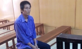 Nguyễn Văn Quý tại tòa ngày 11/8. Ảnh: Tân Châu.