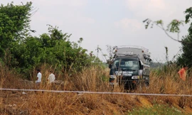 Hiện trường vụ việc.