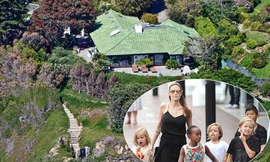 Angelina Jolie thuê biệt thự, đưa các con ra ở riêng
