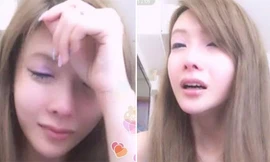 Nhu Bảo Bảo quay trực tiếp cảnh khóc lóc, tự tử.