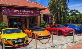 Dàn siêu xe khủng xuất hiện tại buổi gặp gỡ.