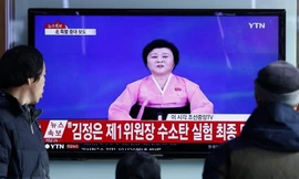 Triều Tiên dùng phát thanh viên 73 tuổi loan tin thử bom