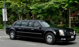14 xe nổi bật hộ tống Tổng thống Obama ở TPHCM