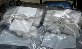 Số heroin bị thu giữ.