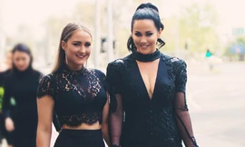 Cô dâu mặc váy đen trong đám cưới