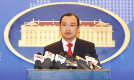 Người Phát ngôn Bộ Ngoại giao Việt Nam Lê Hải Bình. (Ảnh: Doãn Tấn/TTXVN)