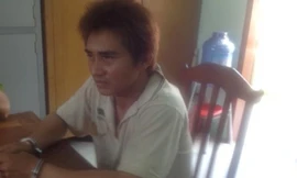 Đối tượng A Toàn tại cơ quan điều tra.