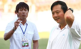 Nguyễn Hữu Thắng (trái) và Lê Huỳnh Đức thuộc thế hệ HLV trẻ tài năng nhất hiện nay của bóng đá Việt Nam. Ảnh: Đức Đồng.