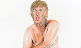 Bức tranh khỏa thân trị giá 1,4 triệu USD của Donald Trump