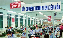 Dây chuyền Thanh niên kiểu mẫu của Cty CP X20 (Tổng cục Hậu cần)