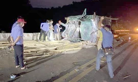 Xe chở keo tai nạn ở Huế chở quá số người được phép