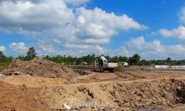 Cảnh báo một nhà thầu thi công cao tốc Mỹ Thuận - Cần Thơ