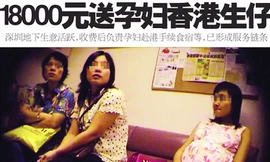Các sản phụ phải trả 18.000 tệ để được “cò sinh đẻ” đưa từ Thâm Quyến sang Hồng Kông sinh con