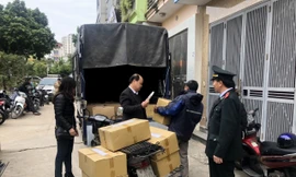 Thu giữ gần 40.000 cuốn sách giả tại 2 địa điểm ở Hà Nội