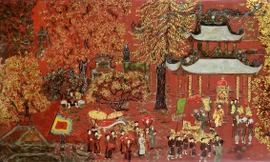 Lần đầu tiên đấu giá tranh sơn mài của danh họa Nguyễn Gia Trí tại Việt Nam