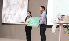 Trường ĐH Văn Lang tặng thêm 540 máy thở hỗ trợ điều trị COVID-19