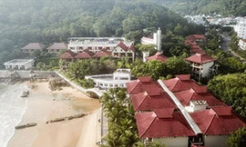 Toàn cảnh khu Resort Hoàng Gia Quy Nhơn Ảnh: Tr.Định