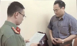 Ông Trần Đức Trung thời điểm bị khởi tố bị can