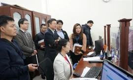 Sở TT&TT kiểm tra công tác ứng dụng dịch vụ công mức độ 3, 4 tại phường Hàng Bài 