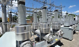 Các máy biến áp tại một trạm điện ở thành phố Cebu, miền Trung PhilippinesẢnh: Getty 