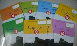 Bộ vở Luyện viết chữ đẹp do Sở GD&ĐT biên soạn, được giáo viên, phụ huynh học sinh phản ánh có nhiều sai sót