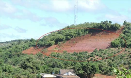 Nơi được chọn làm dự án xây trụ sở cho Đoàn ca múa nhạc dân tộc tỉnh Đắk Nông