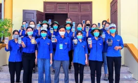 Đoàn viên thanh niên tỉnh Hà Tĩnh kêu gọi cài đặt ứng dụng Bluezone