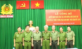 Công an TPHCM có Thủ trưởng Cơ quan Cảnh sát điều tra mới