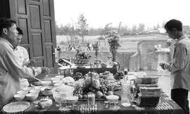 Mâm giỗ chung 64 chiến sĩ hy sinh ở Gạc Ma 