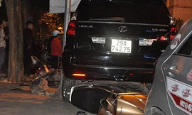 Lexus gây tai nạn liên hoàn: Nữ tài xế có nồng độ cồn cao