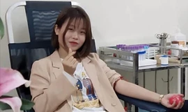 Hà Thị Thanh Tuyền đã ba lần hiến máu. Ảnh: NVCC