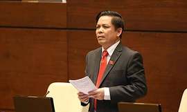 Bộ trưởng GTVT Nguyễn Văn Thể. Ảnh: Như Ý.