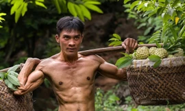 “Chàng trai ải Bắc”. Ảnh nghệ thuật của Lưu Minh Dân