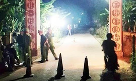 Công an huyện Cam Lộ khám nghiệm hiện trường